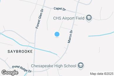 Map image of the property - 1525 Palm Ct
