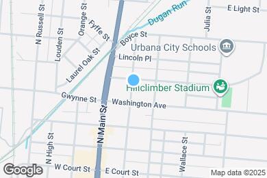 Map image of the property - 523 N Locust St