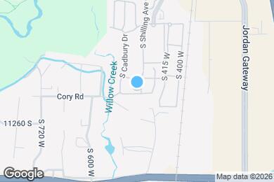 Map image of the property - 11176 S Shilling Ave