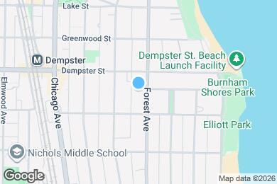 Map image of the property - 1228 Forest Ave