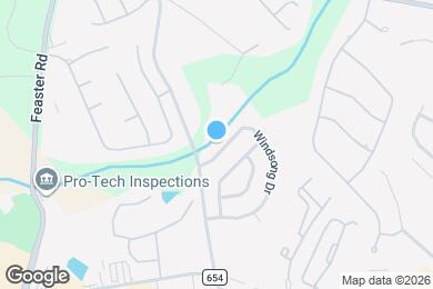 Map image of the property - 316 Windsong Dr