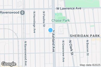 Map image of the property - 4616 N Ashland Ave