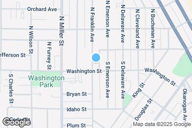 Map image of the property - 21 S Franklin Ave