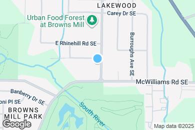 Map image of the property - 2325 Browns Mill Rd SE
