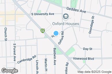 Map image of the property - 1702 Hill St