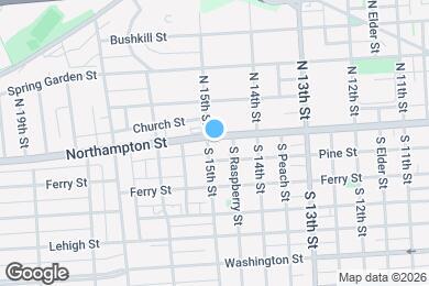 Map image of the property - 1458 Northampton St