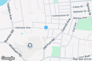 Map image of the property - 38 Harrison Ave