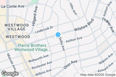 Map image of the property - 10750 Wilshire Blvd
