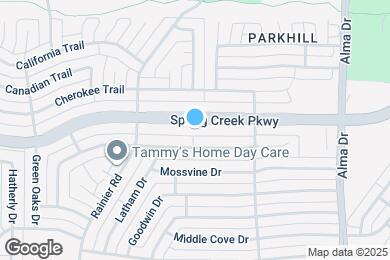 Map image of the property - 1208 Spring Creek Pkwy
