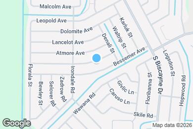 Map image of the property - 8441 Attalla Ave