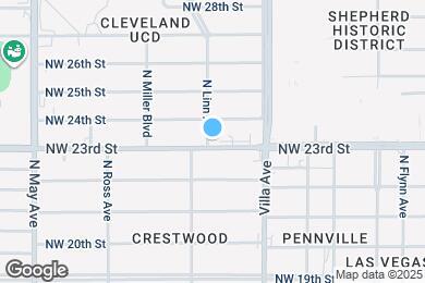 Map image of the property - 2549 NW 23rd St