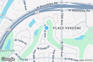 Map image of the property - 19917 N 77th Ave