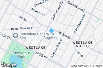 Map image of the property - 319 S Westlake Ave