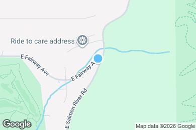 Map image of the property - 25625 E Salmon River Rd
