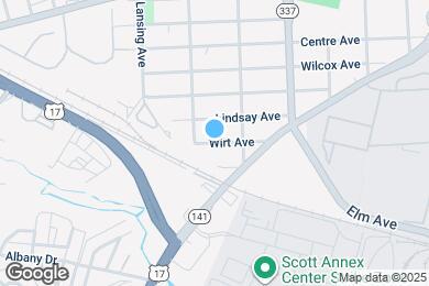 Map image of the property - 1404 Wirt Ave