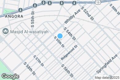 Map image of the property - 1033 S 55th St