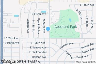 Map image of the property - 10910 N 15th St