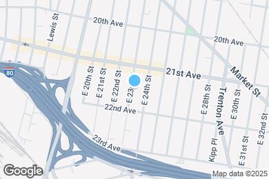 Map image of the property - 1033 E 23rd St