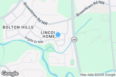 Map image of the property - 2743 Argyle Dr NW