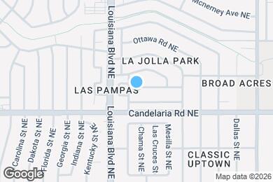 Map image of the property - 6906 Shoshone Rd NE