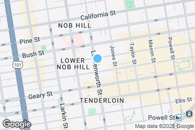 Map image of the property - 730 Leavenworth St