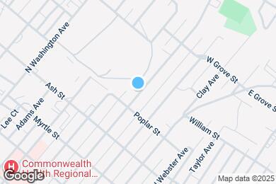 Map image of the property - 1121 Monroe Ave
