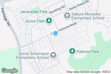 Map image of the property - 1707 Frangipani Ave