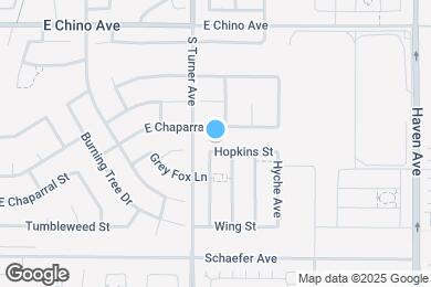 Map image of the property - 3005 E Hopkins St