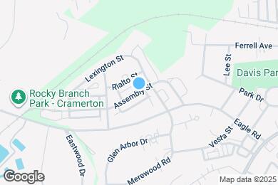 Map image of the property - 1118 Assembly St
