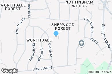 Map image of the property - 728 King Richard Rd