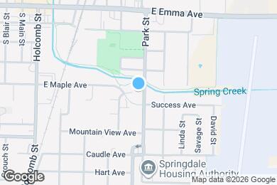 Map image of the property - 420 Park Street