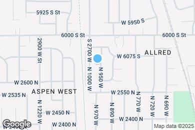 Map image of the property - 2679 N 950 W