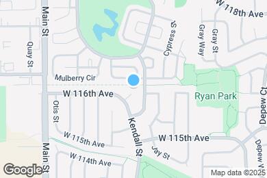 Map image of the property - 11630 Kendall Cir