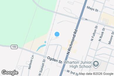 Map image of the property - 502 N Caney Dr
