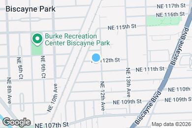 Map image of the property - 1178 NE 112th St