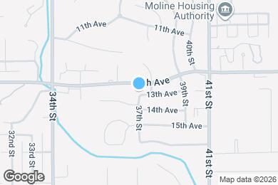 Map image of the property - 3703 13th Ave