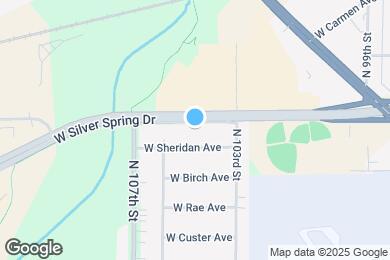 Map image of the property - 10437 W Silver Spring Dr