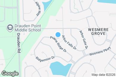 Map image of the property - 1910 Prairie Ridge Dr