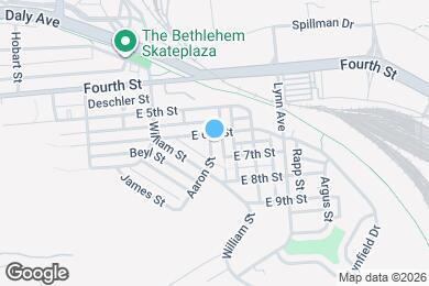 Map image of the property - 609 Aaron St