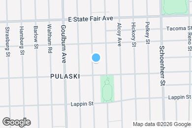 Map image of the property - 19546 Fairport St