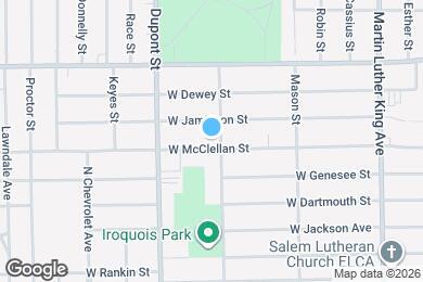 Map image of the property - 3101 Iroquois Ave