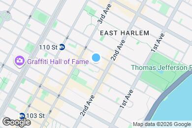 Map image of the property - 231 E 110th St