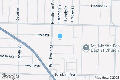 Map image of the property - 2815 S Dunmoor St