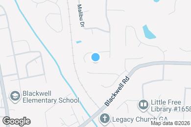 Map image of the property - 3666 Lakewood Ct