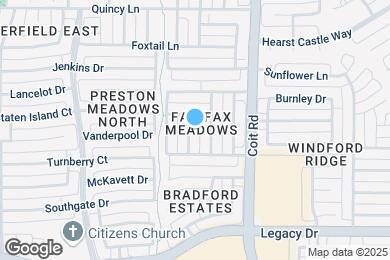 Map image of the property - 7216 Sage Meadow Way