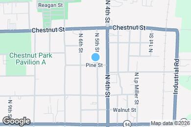 Map image of the property - 401 N 5th St