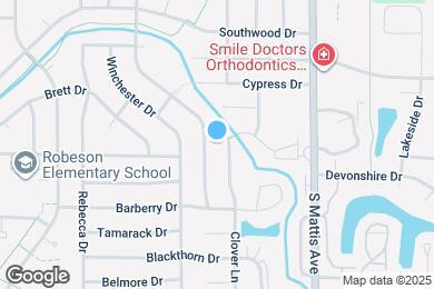 Map image of the property - 2003 Hemlock Dr
