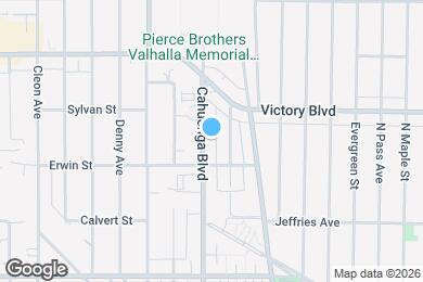 Map image of the property - 6228 Cahuenga Blvd