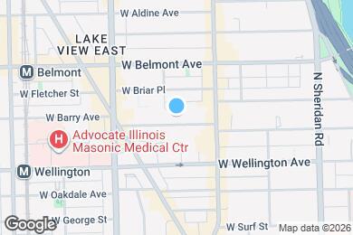 Map image of the property - 650 W Barry