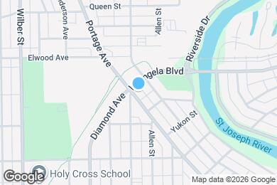 Map image of the property - 1250 Portage Ave